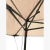 imageGarden Winds Custom Fit Replacement Canopy Top Cover Compatible with The Coleman 2000004407 2000035727 13 x 13 Two Tiered Tent Eaved Shelter  Upgraded Performance RIPLOCK 350 Fabric BeigeNutmeg