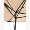 imageGarden Winds Custom Fit Replacement Canopy Top Cover Compatible with The Coleman 2000004407 2000035727 13 x 13 Two Tiered Tent Eaved Shelter  Upgraded Performance RIPLOCK 350 Fabric BeigeTerra Cotta