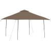 imageGarden Winds Custom Fit Replacement Canopy Top Cover Compatible with The Coleman 2000004407 2000035727 13 x 13 Two Tiered Tent Eaved Shelter  Upgraded Performance RIPLOCK 350 Fabric BeigeNutmeg
