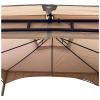 imageGarden Winds Replacement Canopy Top Cover Compatible with The Laurel Canyon GAZ9702 Gazebo  Riplock 350Classic Sand Beige