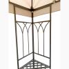 imageGarden Winds Replacement Canopy Top Cover for Aldi Gardenline Belavi 2019 Gazebo Standard 350Beige