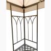 imageGarden Winds Replacement Canopy Top Cover for Aldi Gardenline Belavi 2019 Gazebo Standard 350Classic Sand Beige