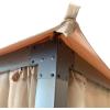 imageGarden Winds Replacement Canopy Top Cover for Broyhill Sunjoy Eagle Brooke Ashford Asheville Gazebo  350  Beige  Will FIT These Models ONLY A101007600 A101007603 A101007604Classic Brown Nutmeg