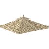 imageGarden Winds Replacement Canopy Top Cover for Hampton Bay Arrow Gazebo  Riplock 350  BeigeCamo Sand