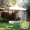 imageGarden Winds Replacement Canopy Top Cover for Hampton Bay Arrow Gazebo  Riplock 350  BeigeNutmeg