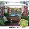 imageGarden Winds Replacement Canopy Top Cover for Hampton Bay Arrow Gazebo  Riplock 350  BeigeNutmeg