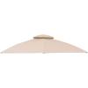 imageGarden Winds Replacement Canopy Top Cover for Westbrook Gazebo Gazebo  350  BeigeBeige