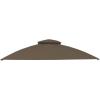 imageGarden Winds Replacement Canopy Top Cover for Westbrook Gazebo Gazebo  350  BeigeNutmeg