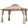 imageGarden Winds Replacement Canopy for 5LGZ6526V5 Waterford Gazebo  Version 5Beige