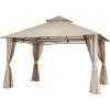 imageGarden Winds Replacement Canopy for 5LGZ6526V5 Waterford Gazebo  Version 5Beige