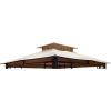 imageGarden Winds Replacement Canopy for Planter Box Gazebo  Riplock 350Beige