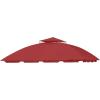 imageGarden Winds Replacement Canopy for South Hampton Gazebo  Riplock 350  BeigeCinnabar