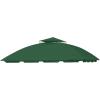 imageGarden Winds Replacement Canopy for South Hampton Gazebo  Riplock 350  BeigeGreen