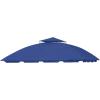 imageGarden Winds Replacement Canopy for South Hampton Gazebo  Riplock 350  BeigeTrue Navy