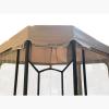 imageGarden Winds Replacement Canopy for The Cottleville Gazebo  Riplock 350  BeigeBeige