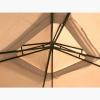 imageGarden Winds Replacement Canopy for The Cottleville Gazebo  Riplock 350  BeigeBeige