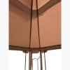 imageGarden Winds Replacement Canopy for The Cottleville Gazebo  Riplock 350  BeigeBeige
