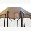 imageGarden Winds Replacement Canopy for The Cottleville Gazebo  Riplock 350  BeigeClassic Brown Nutmeg