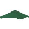 imageGarden Winds Replacement Canopy for The Cottleville Gazebo  Riplock 350  BeigeGreen