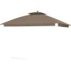 imageGarden Winds Replacement Canopy for The Shadow Creek Gazebo  Riplock 350  Beige  Will ONLY FIT Model LGZ1140PST Please Read Product Advice Before PurchasingNutmeg