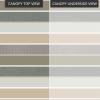 imageGarden Winds Replacement Canopy for The Windsor Gazebo  Standard 350  Beige  for Models LGZ717PSTC A111001701 810213583 Will NOT FIT Any Other Model  Read Before BuyingStripe Stone