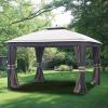 image10 x 12 Wicker Gazebo Replacement Canopy Top Cover  RipLock 350