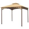 imageGarden Winds Replacement Canopy Top Cover Compatible with The Laurel Canyon GAZ9702 Gazebo  Riplock 350Classic Sand Beige