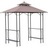 imageGarden Winds Replacement Canopy Top Cover Compatible with The Outsunny Grill Gazebo  RipLock 350