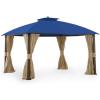 imageGarden Winds Replacement Canopy Top Cover for Broyhill Sunjoy Eagle Brooke Ashford Asheville Gazebo  350  Beige  Will FIT These Models ONLY A101007600 A101007603 A101007604Classic Blue True Navy