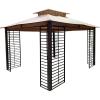 imageGarden Winds Replacement Canopy for Planter Box Gazebo  Riplock 350Beige