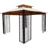 imageGarden Winds Replacement Canopy for Planter Box Gazebo  Riplock 350Classic Sand Beige