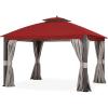 imageGarden Winds Replacement Canopy for The Shadow Creek Gazebo  Riplock 350  Beige  Will ONLY FIT Model LGZ1140PST Please Read Product Advice Before PurchasingCinnabar