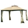 imageGarden Winds Replacement Canopy for The Windsor Gazebo  Standard 350  Beige  for Models LGZ717PSTC A111001701 810213583 Will NOT FIT Any Other Model  Read Before BuyingClassic Sand Beige