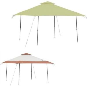 imageGarden Winds Custom Fit Replacement Canopy Top Cover Compatible with The Coleman 2000004407 2000035727 13 x 13 Two Tiered Tent Eaved Shelter  Upgraded Performance RIPLOCK 350 Fabric BeigeSage