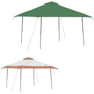 imageGarden Winds Custom Fit Replacement Canopy Top Cover Compatible with The Coleman 2000004407 2000035727 13 x 13 Two Tiered Tent Eaved Shelter  Upgraded Performance RIPLOCK 350 Fabric BeigeGreen