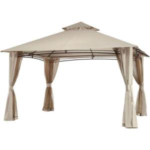 imageGarden Winds Replacement Canopy for 5LGZ6526V5 Waterford Gazebo  Version 5Beige New Improved