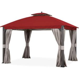 imageGarden Winds Replacement Canopy for The Shadow Creek Gazebo  Riplock 350  Beige  Will ONLY FIT Model LGZ1140PST Please Read Product Advice Before PurchasingCinnabar