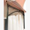 imageGarden Winds Replacement Canopy for The Manhattan Oval Gazebo  Riplock 350  BeigeClassic Sand Beige