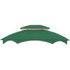 imageGarden Winds Replacement Canopy for The Manhattan Oval Gazebo  Riplock 350  BeigeGreen