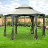 imageGarden Winds Replacement Canopy for The Southbay Hexagon Gazebo  Riplock 350  BeigeBeige